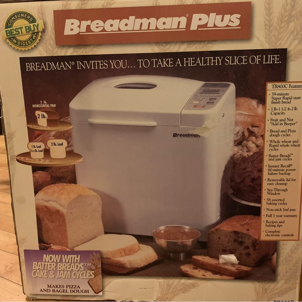 Bread maker older style